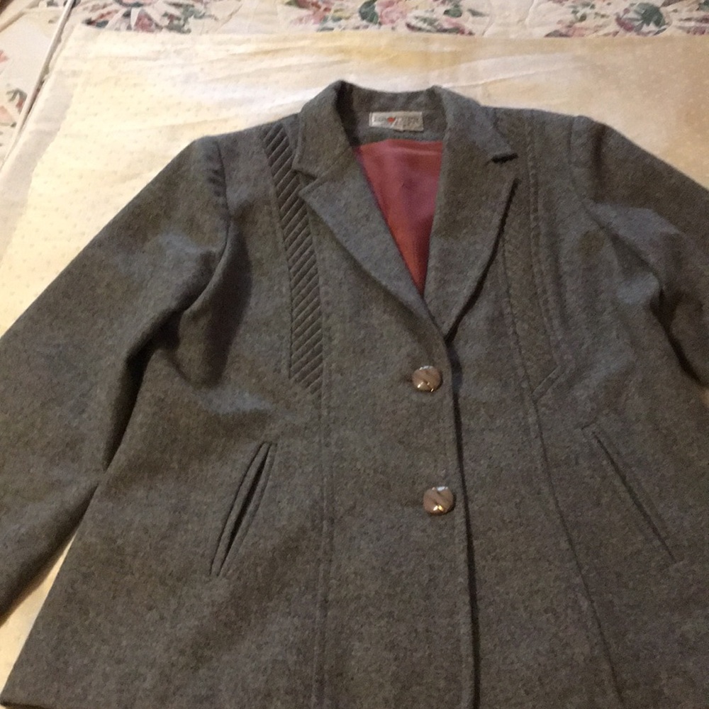 Vintage wool suit